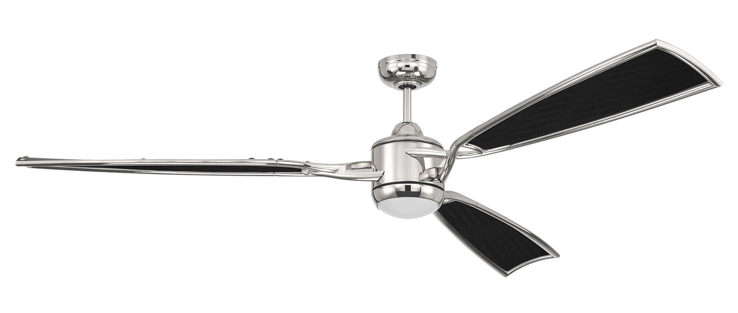 Craftmade - VIA72PLN3 - 72" Ceiling Fan - Viva - Polished Nickel