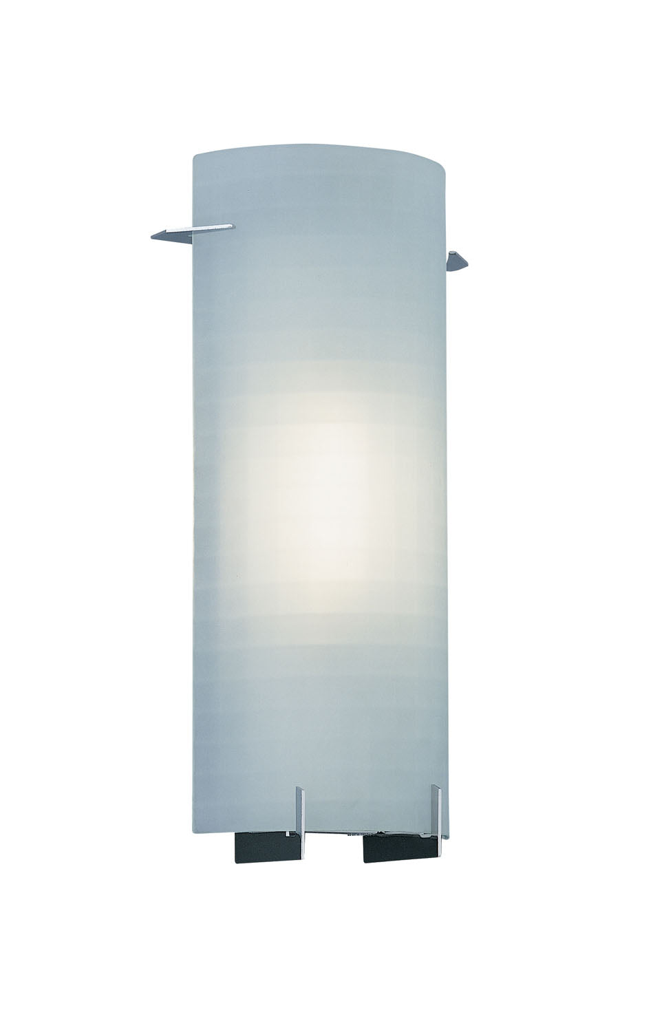 Moderne One Light Wall Sconce in Chrome
