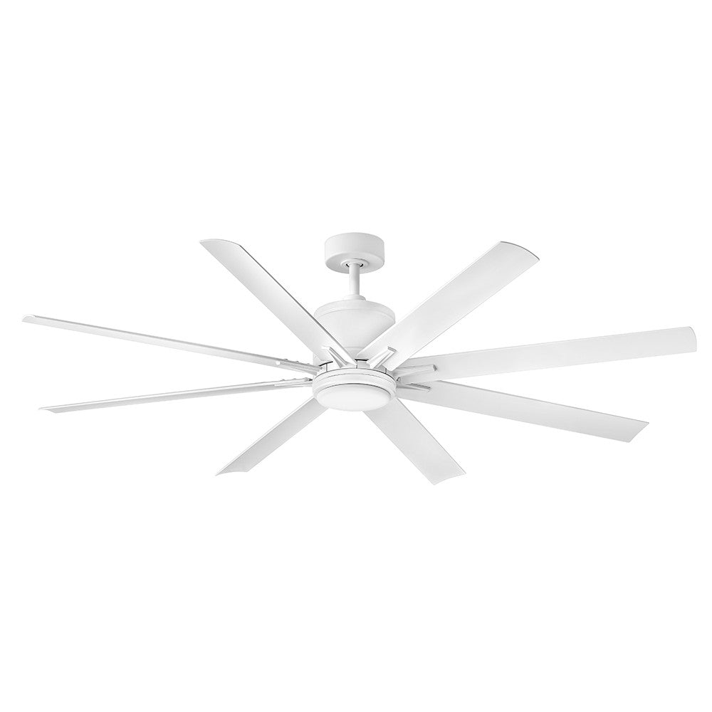 Vantage 66"Ceiling Fan in Matte White
