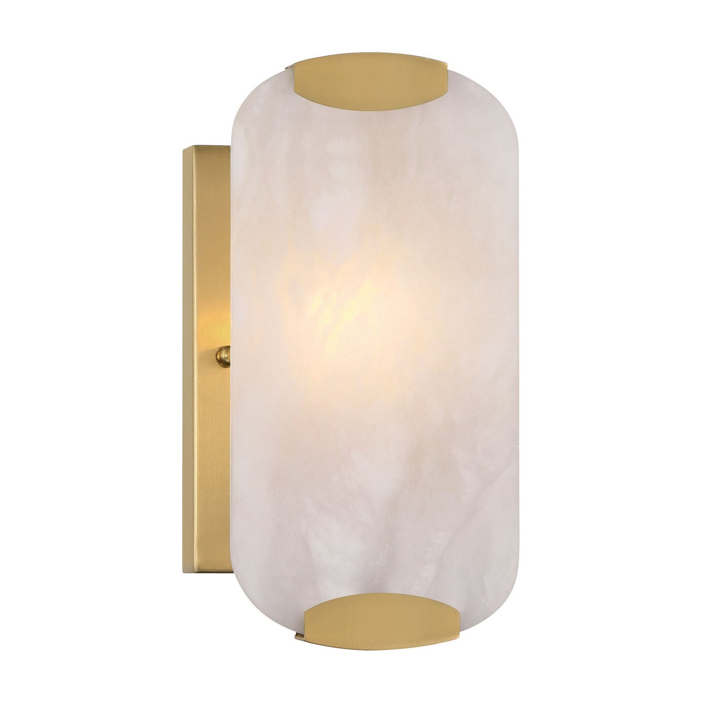 Glowstone One Light Wall Sconce in Legacy Brass