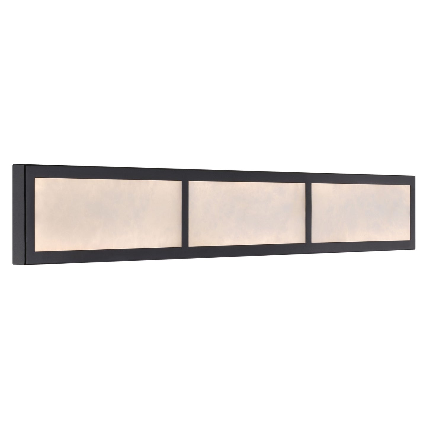 Stiles LED Vanity in Sand Coal Black