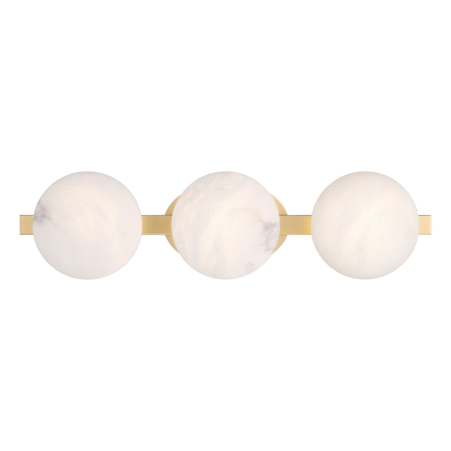 Zill LED Vanity in Lily Gold