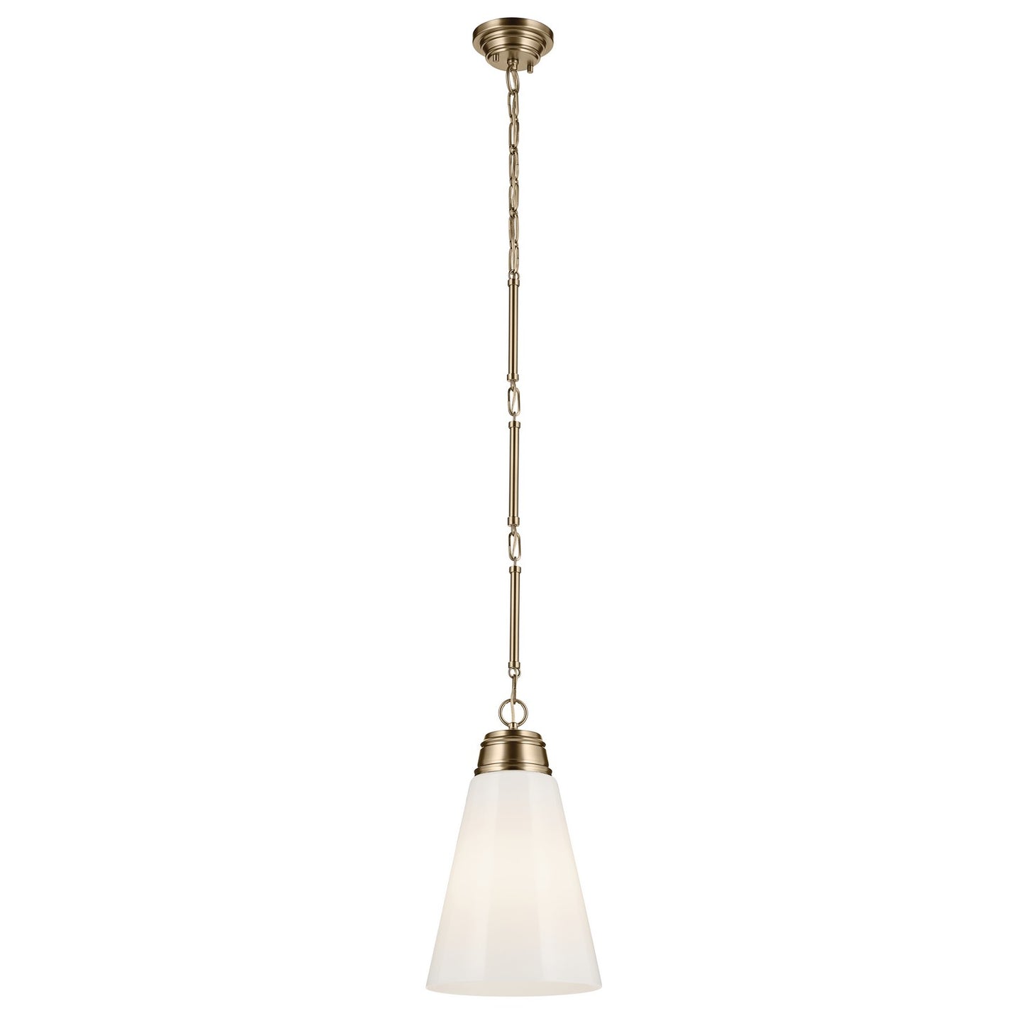 Marsailli One Light Pendant in Champagne Bronze