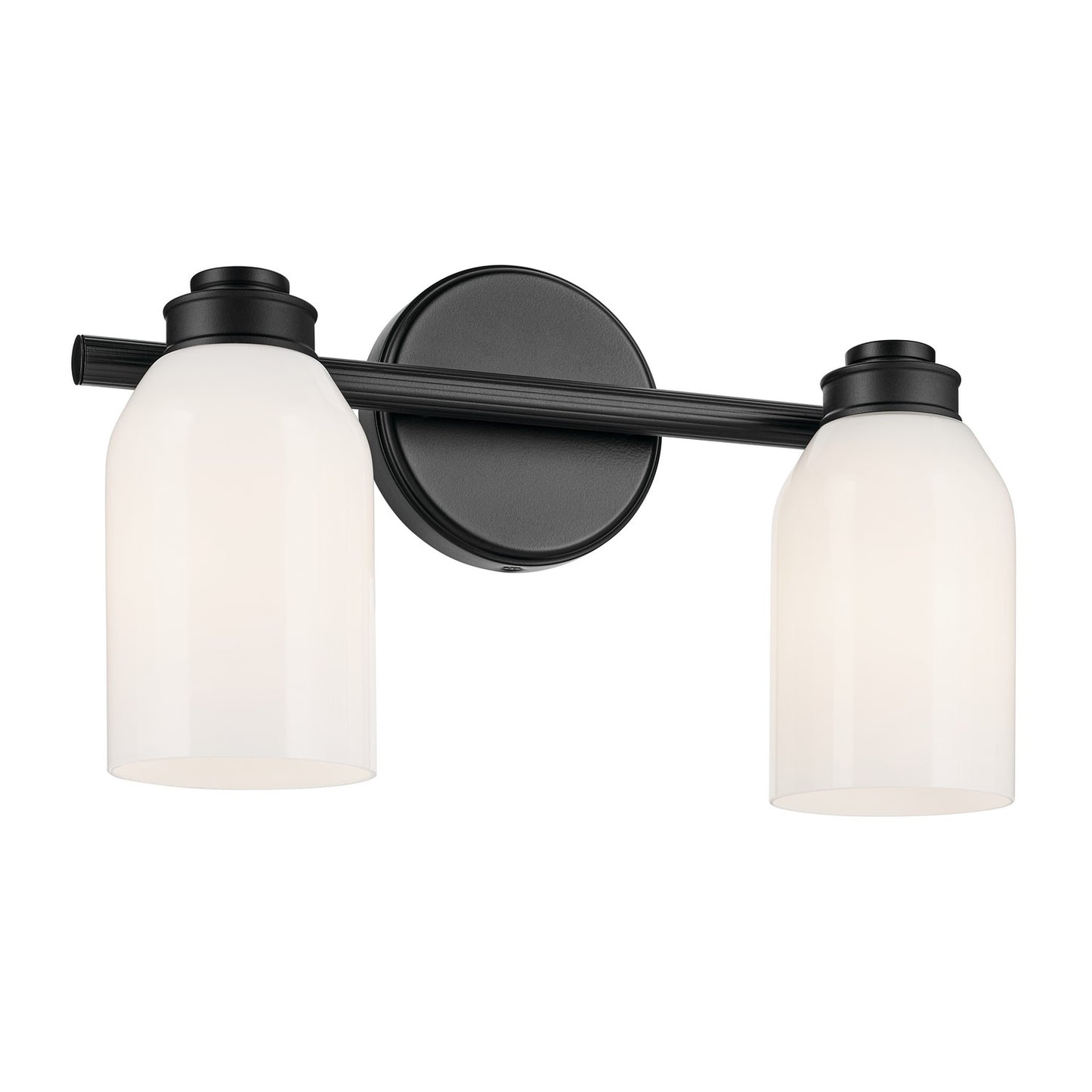 Shae Two Light Bath in Black