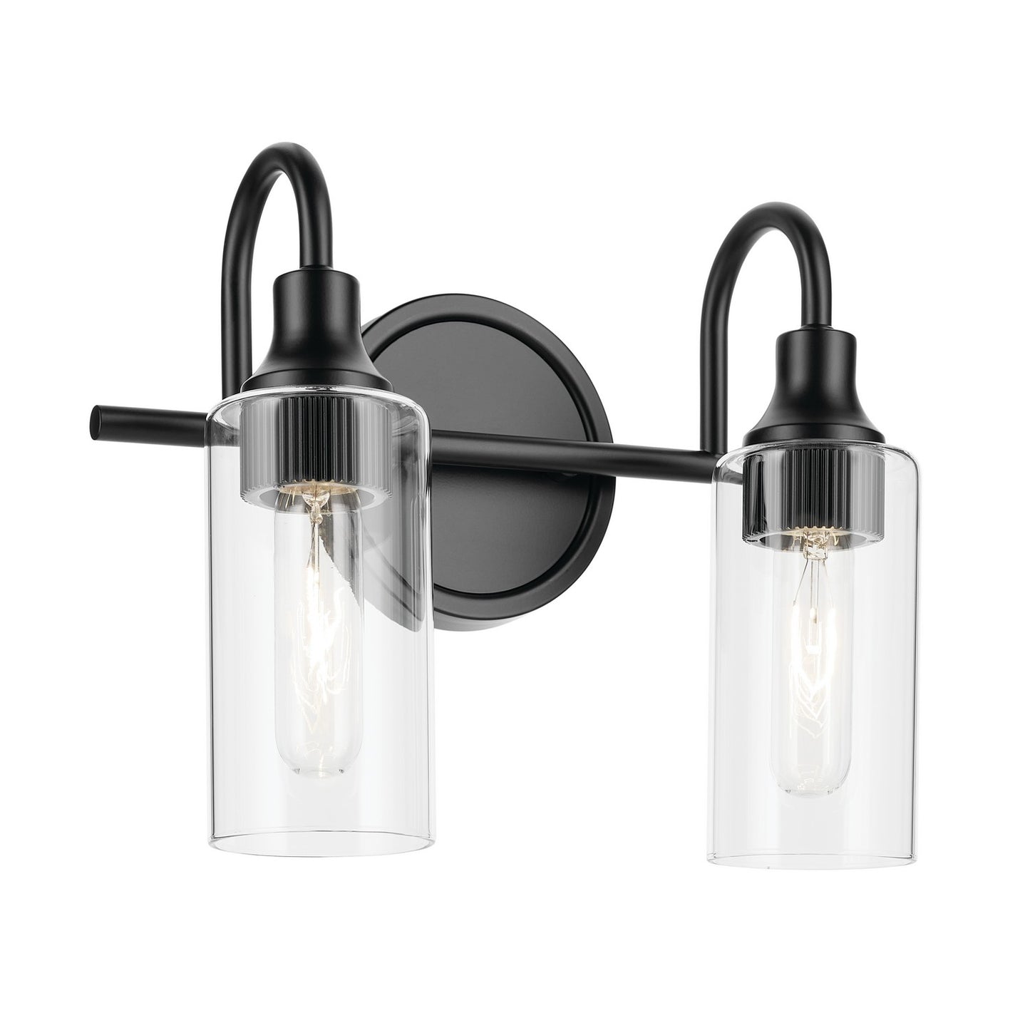 Kavi Two Light Bath in Black