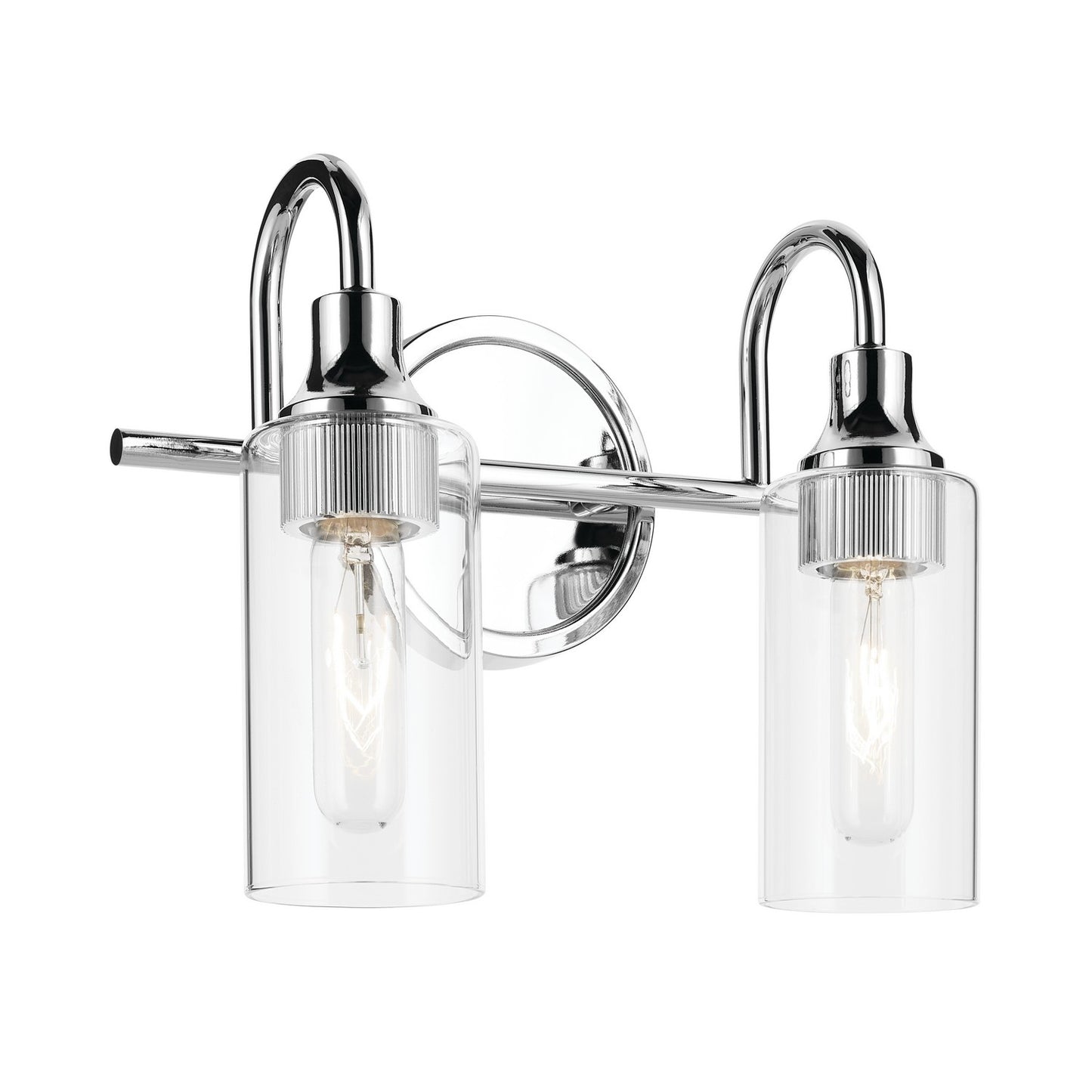 Kavi Two Light Bath in Chrome