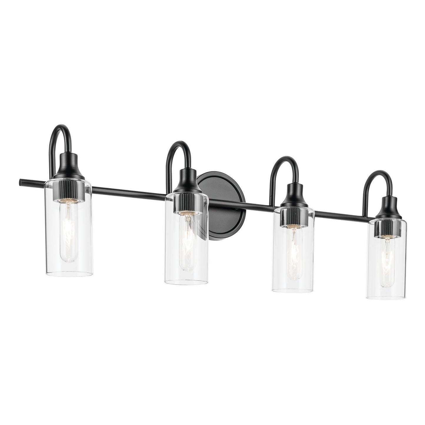 Kavi Four Light Bath in Black