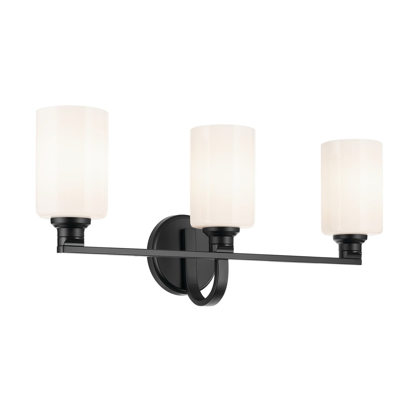 Gioe Three Light Bath in Black