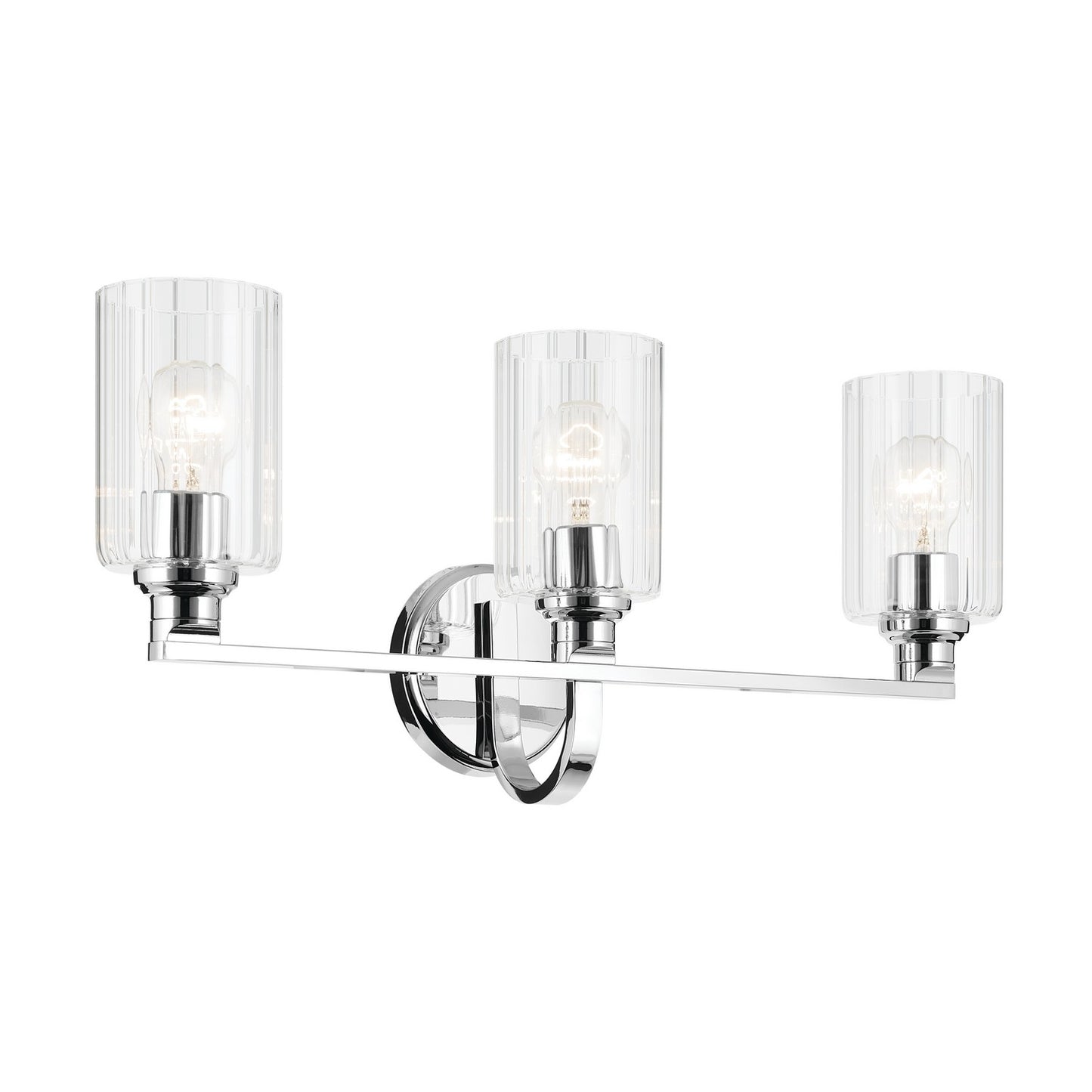 Gioe Three Light Bath in Chrome