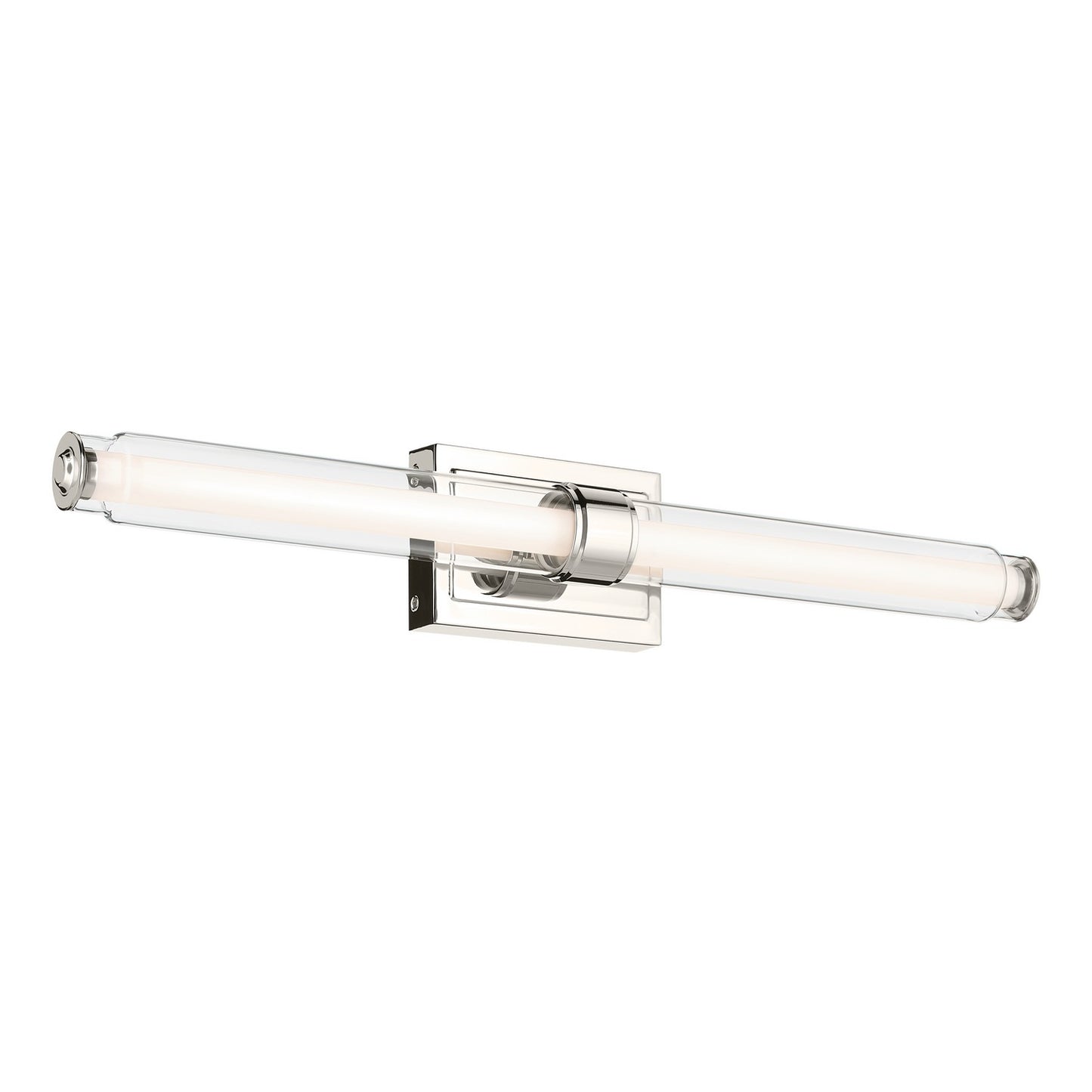 Laurene LED Linear Bath in Polished Nickel