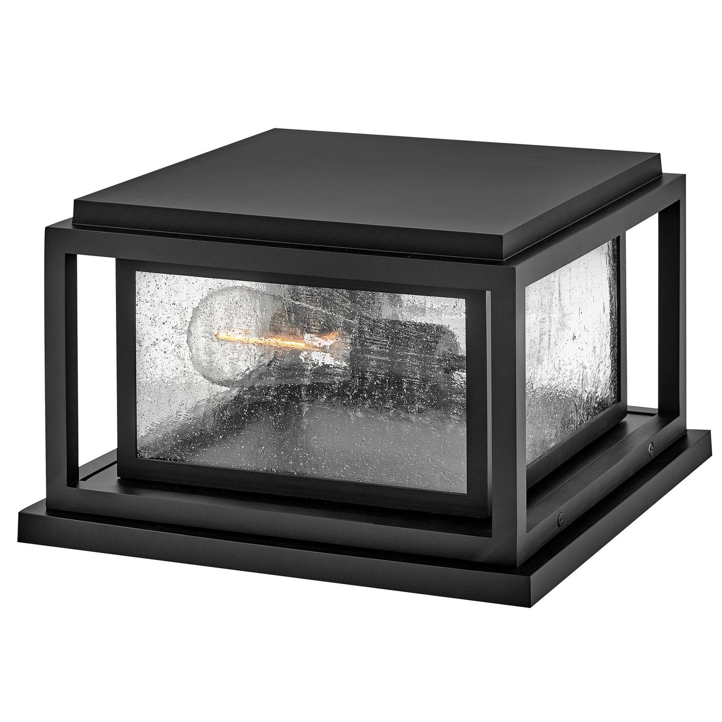 Republic LED Pier Mount in Black