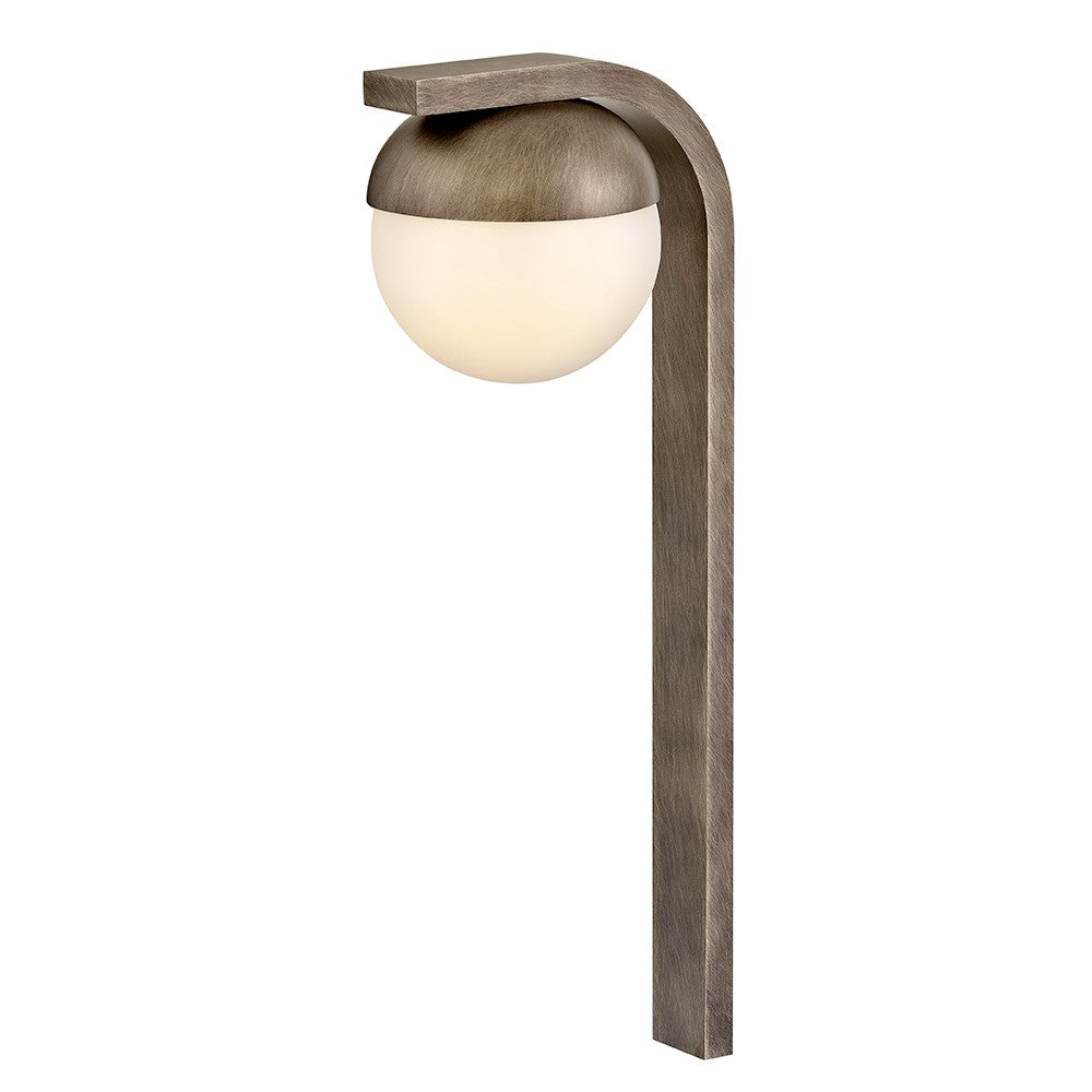 Realm LED Path Light in Burnished Bronze