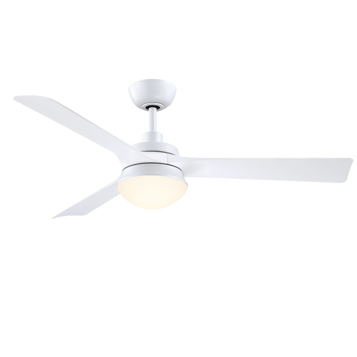 Barlow 52" Ceiling Fan in Matte White