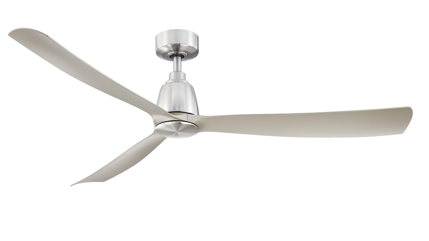 Kute 60 60" Ceiling Fan in Brushed Nickel