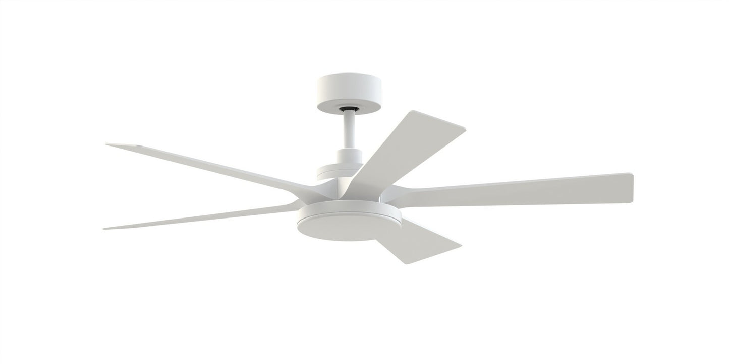 TorchAire 52 52" Ceiling Fan in Matte White
