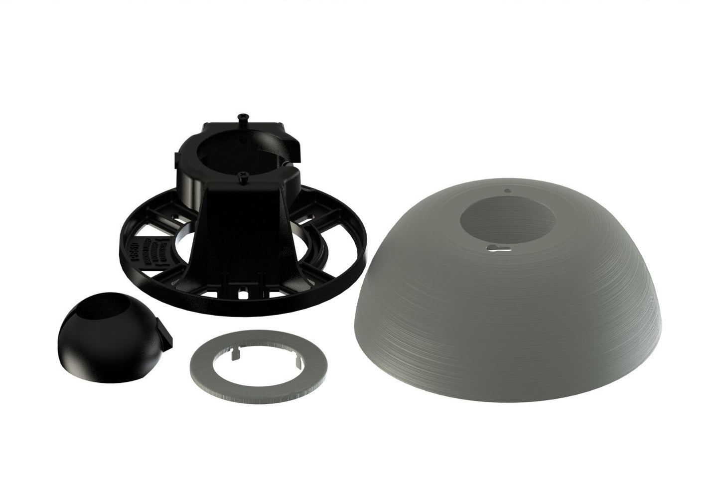Accessory Sloped Ceiling Kit in Antique Graphite