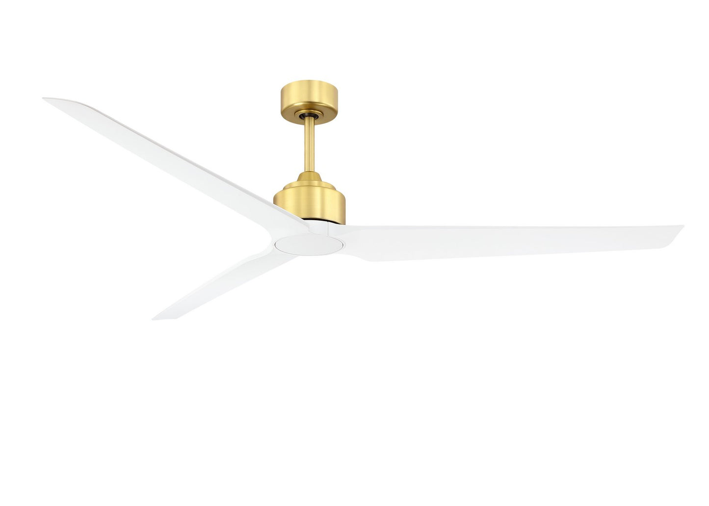 TriAire Custom Motor in Brushed Satin Brass