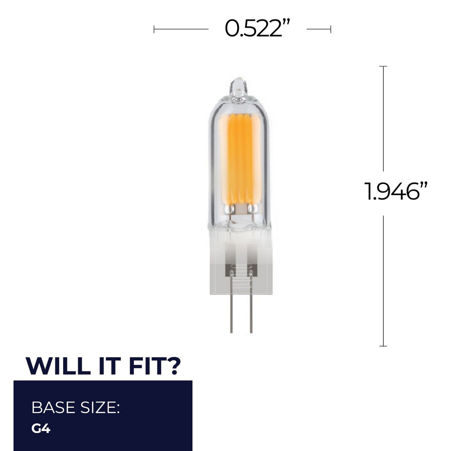 Bulbrite - 770650 - Light Bulb - Clear