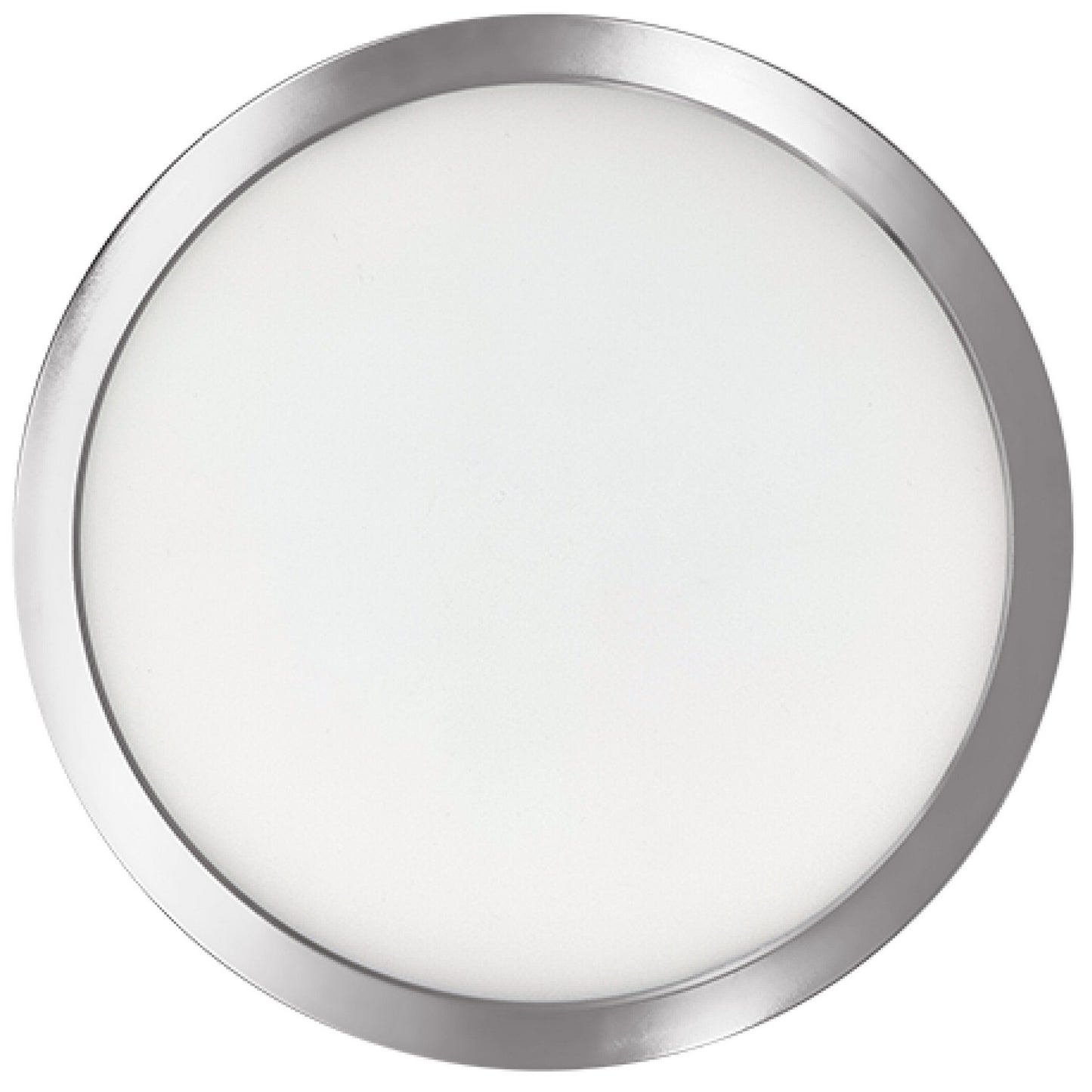 Bulbrite - 773610 - 9" Flush Mount - Builder Fixtures - Nickel