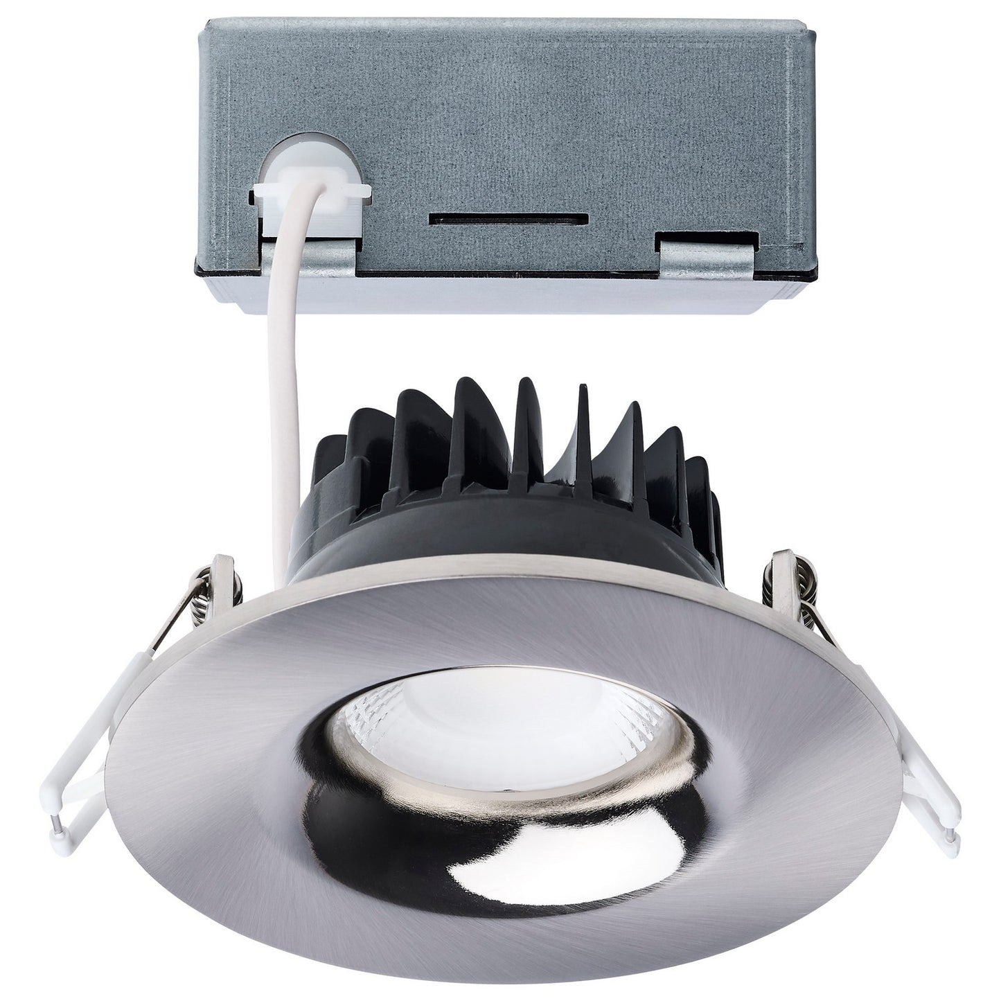 Satco - S11632R1 - LED Downlight - Brushed Nickel