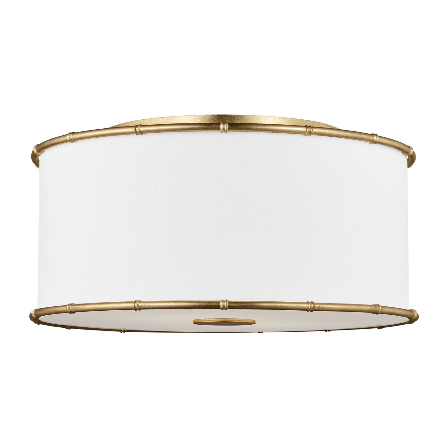 Aldric Two Light Flush Mount in Gild