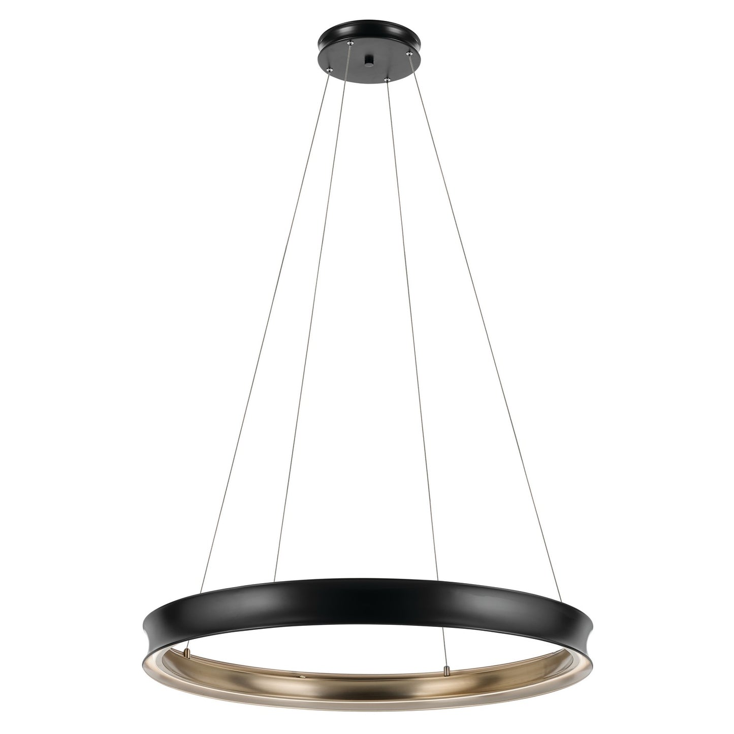 Larousse LED Chandelier in Black