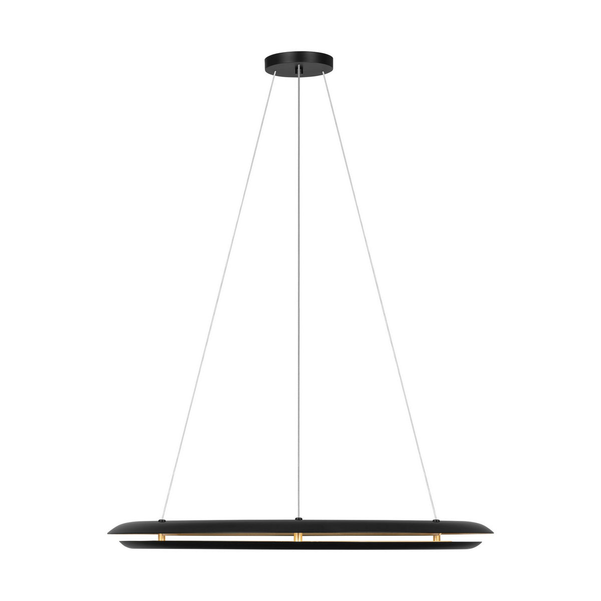 Cielo LED Chandelier in Midnight Black