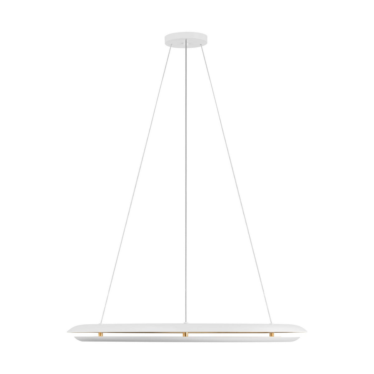 Cielo LED Chandelier in Matte White