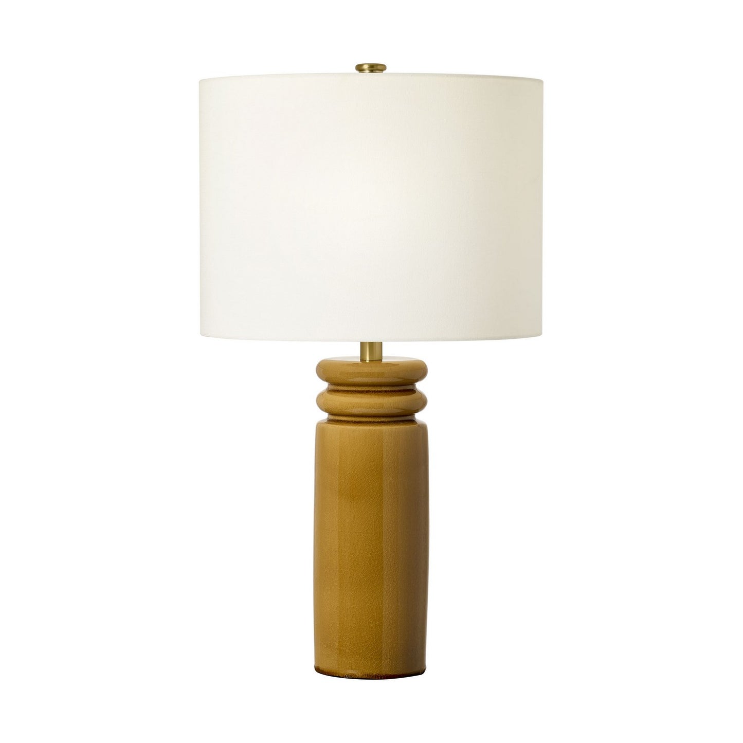 Feikudo One Light Table Lamp in Cracked Honey