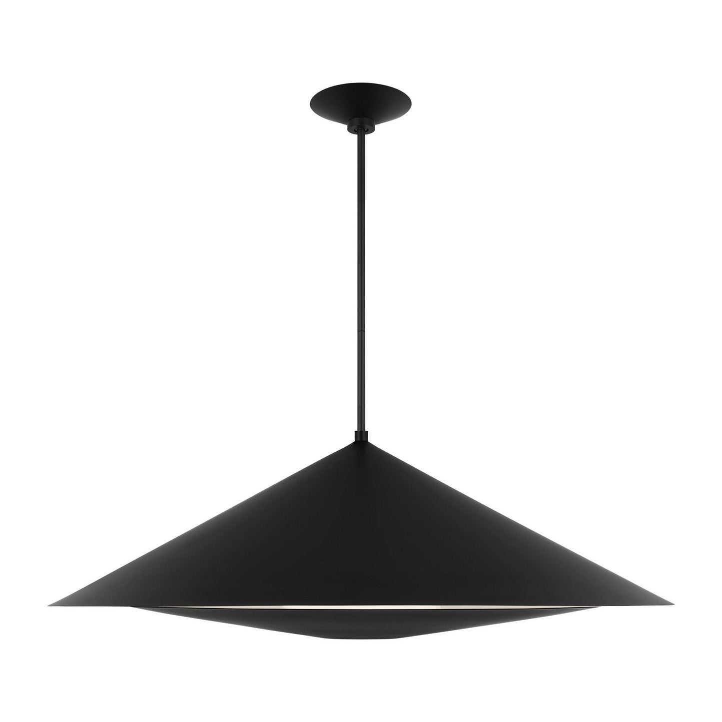 Echo One Light Pendant in Midnight Black