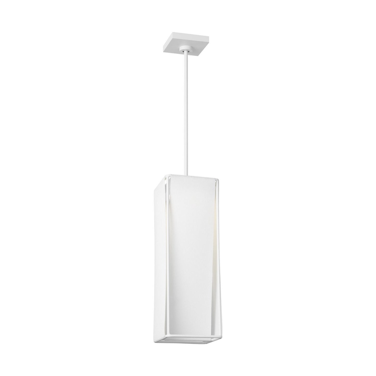 Velero LED Pendant in Soft Linen