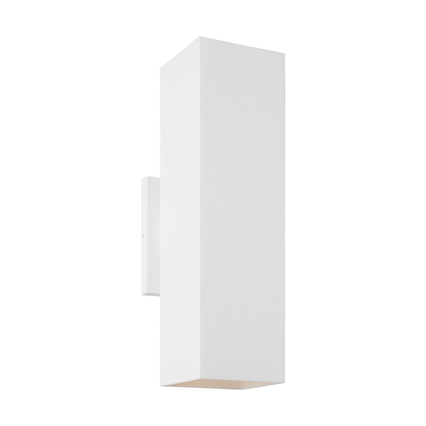 Pohl Two Light Wall Lantern in Outdoor Textured White