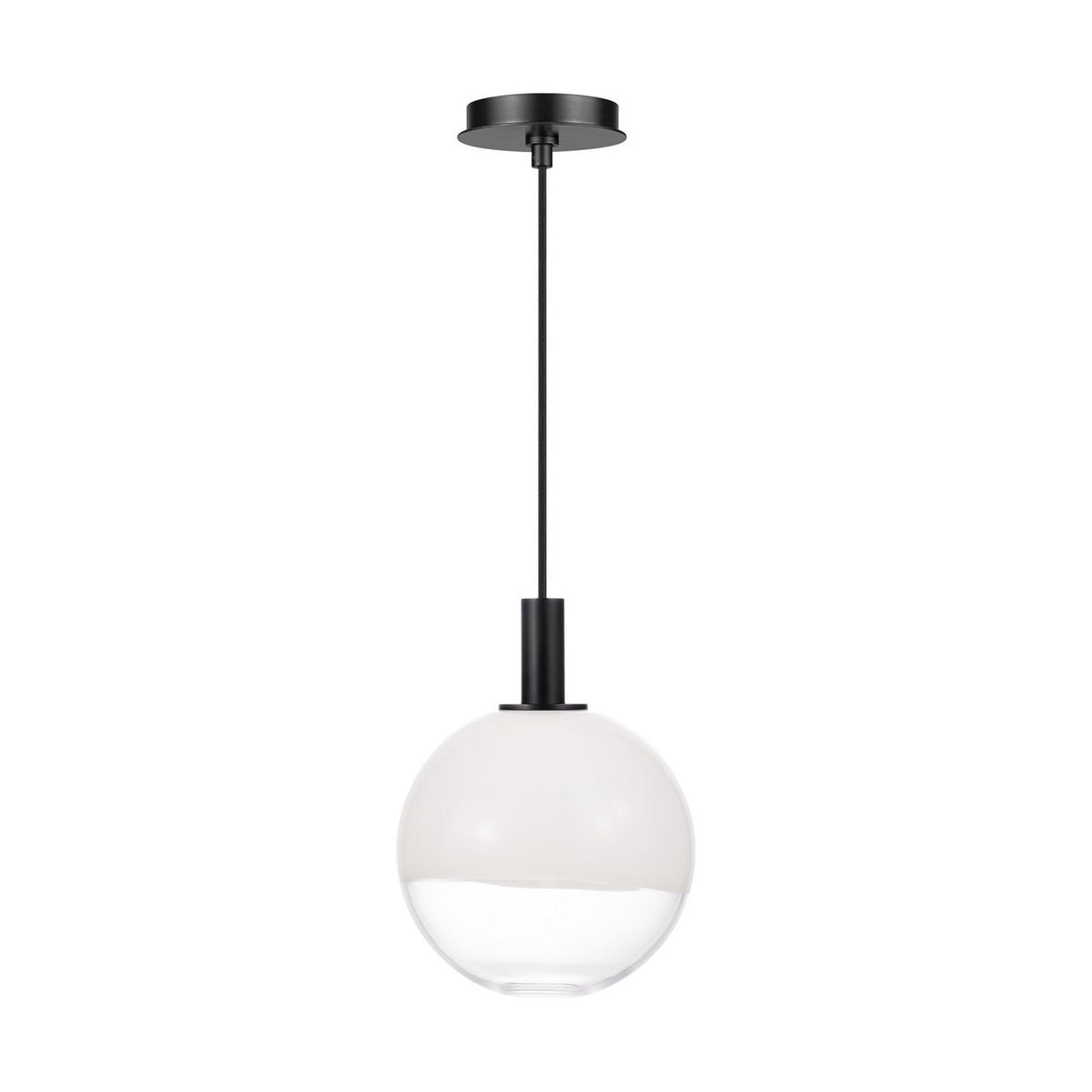 Torian One Light Pendant in Aged Iron