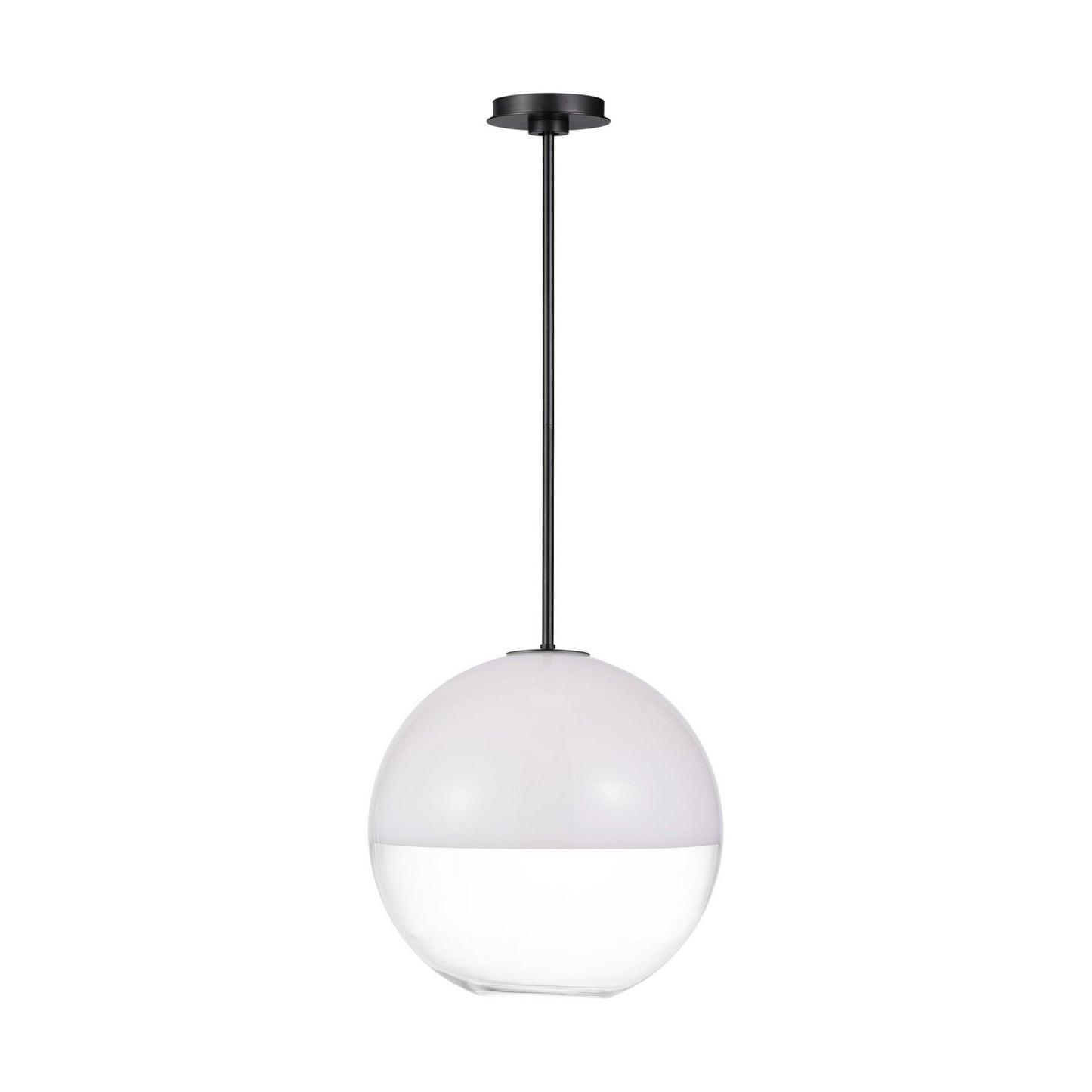 Torian One Light Pendant in Aged Iron