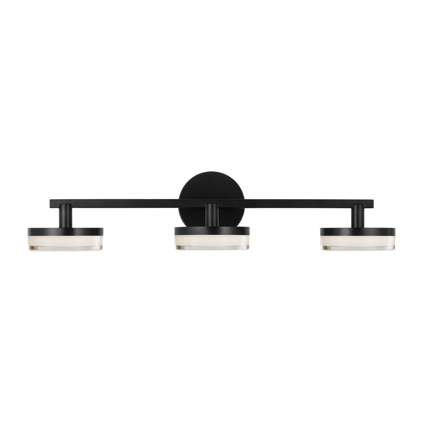 Khan LED Vanity in Aged Iron