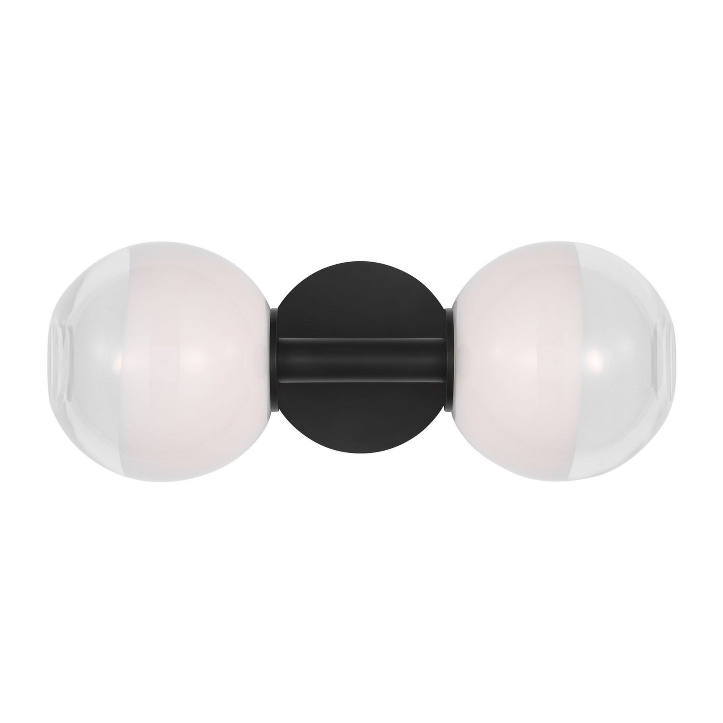 Torian Two Light Wall Sconce in Aged Iron