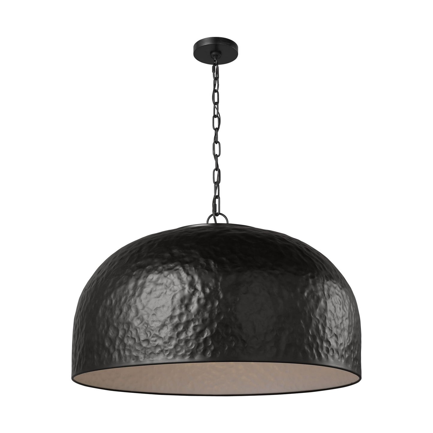 Buckner One Light Pendant in Aged Iron