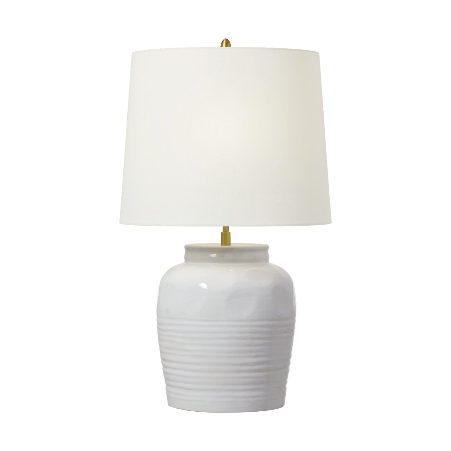 Selena One Light Table Lamp in Natural White