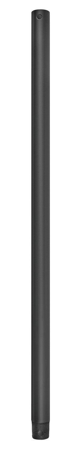 24" Downrod Downrod in Matte Black