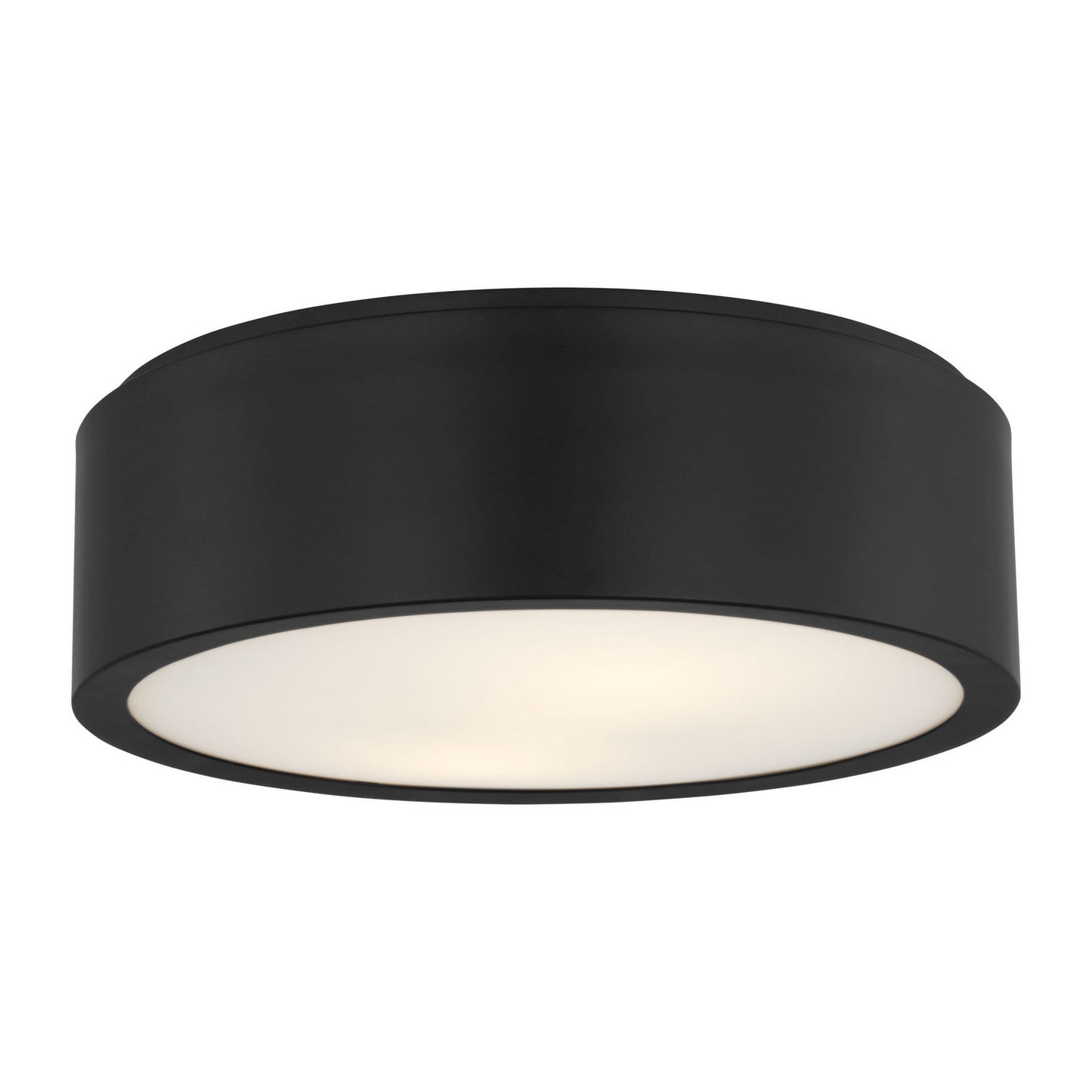 Generation Lighting - GLF1032MBK - Flush Mount - Albee - Midnight Black