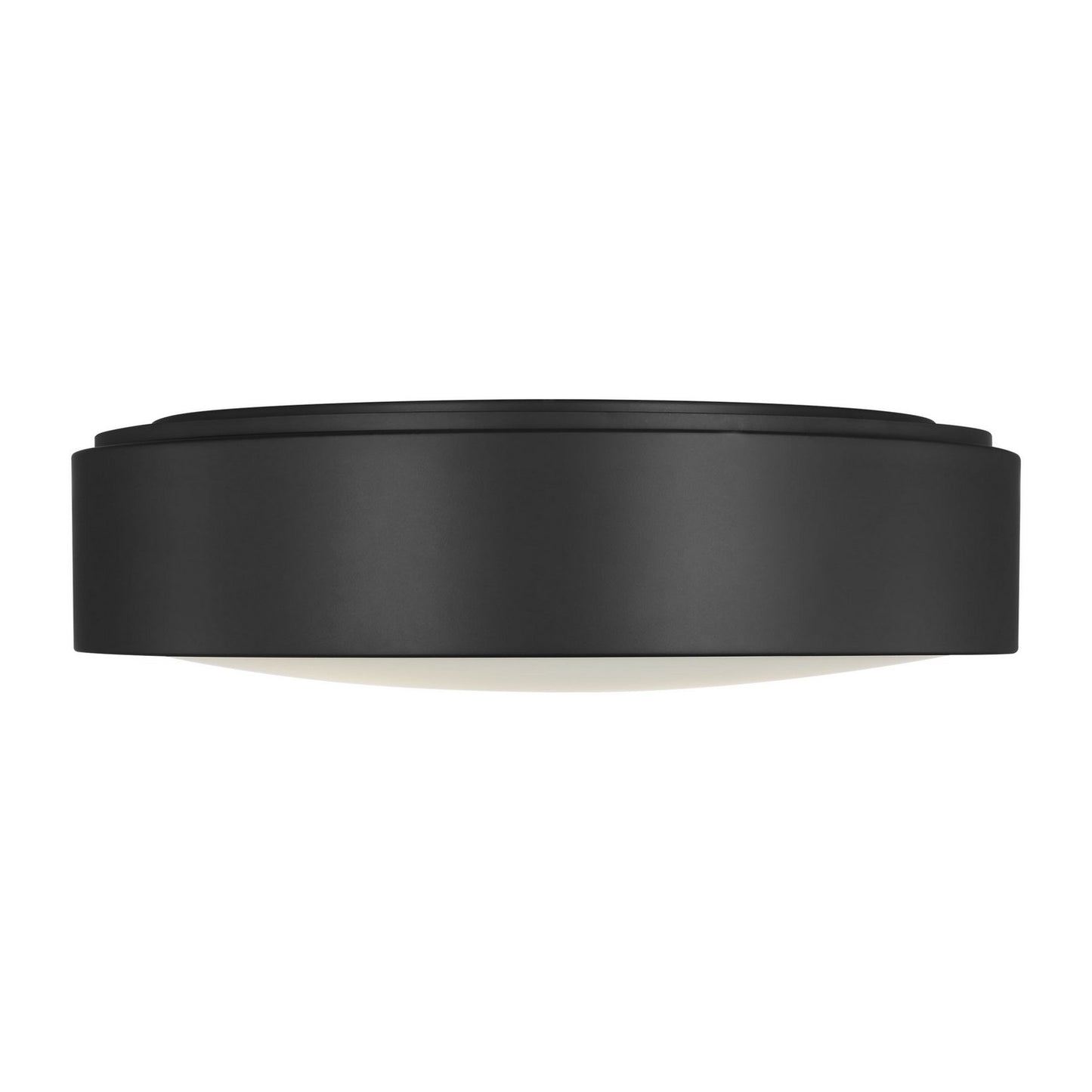 Albee Flush Mount in Midnight Black