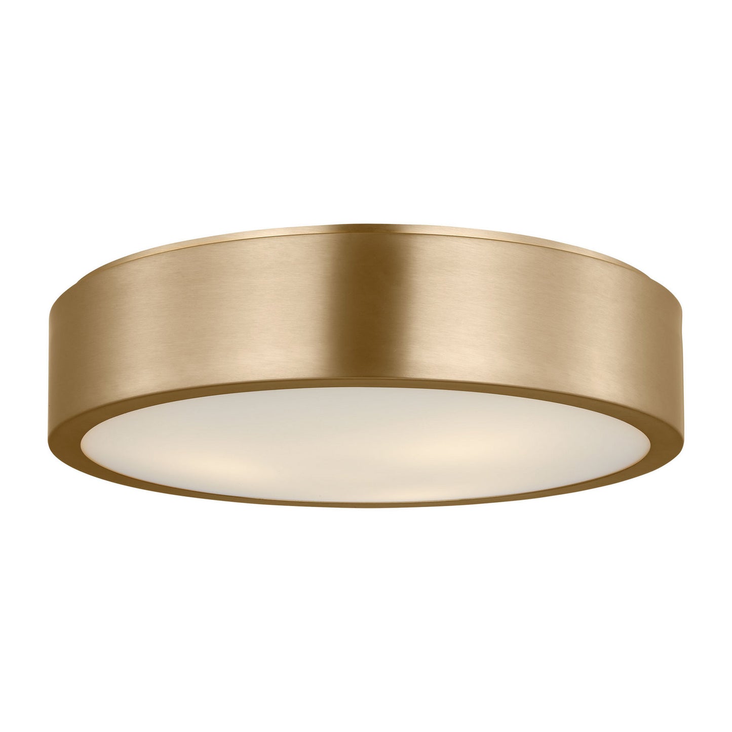 Albee Flush Mount in Satin Brass