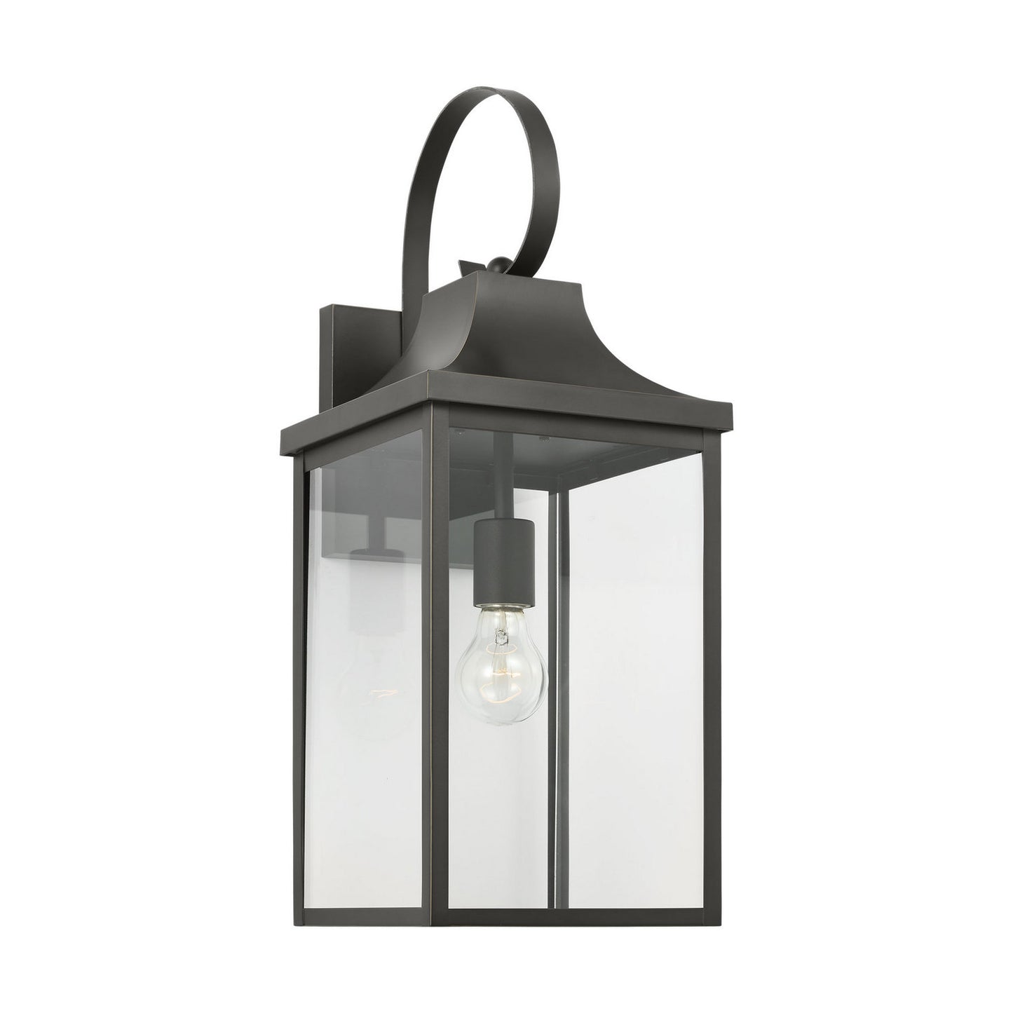 Saybrook One Light Lantern in Antique Bronze