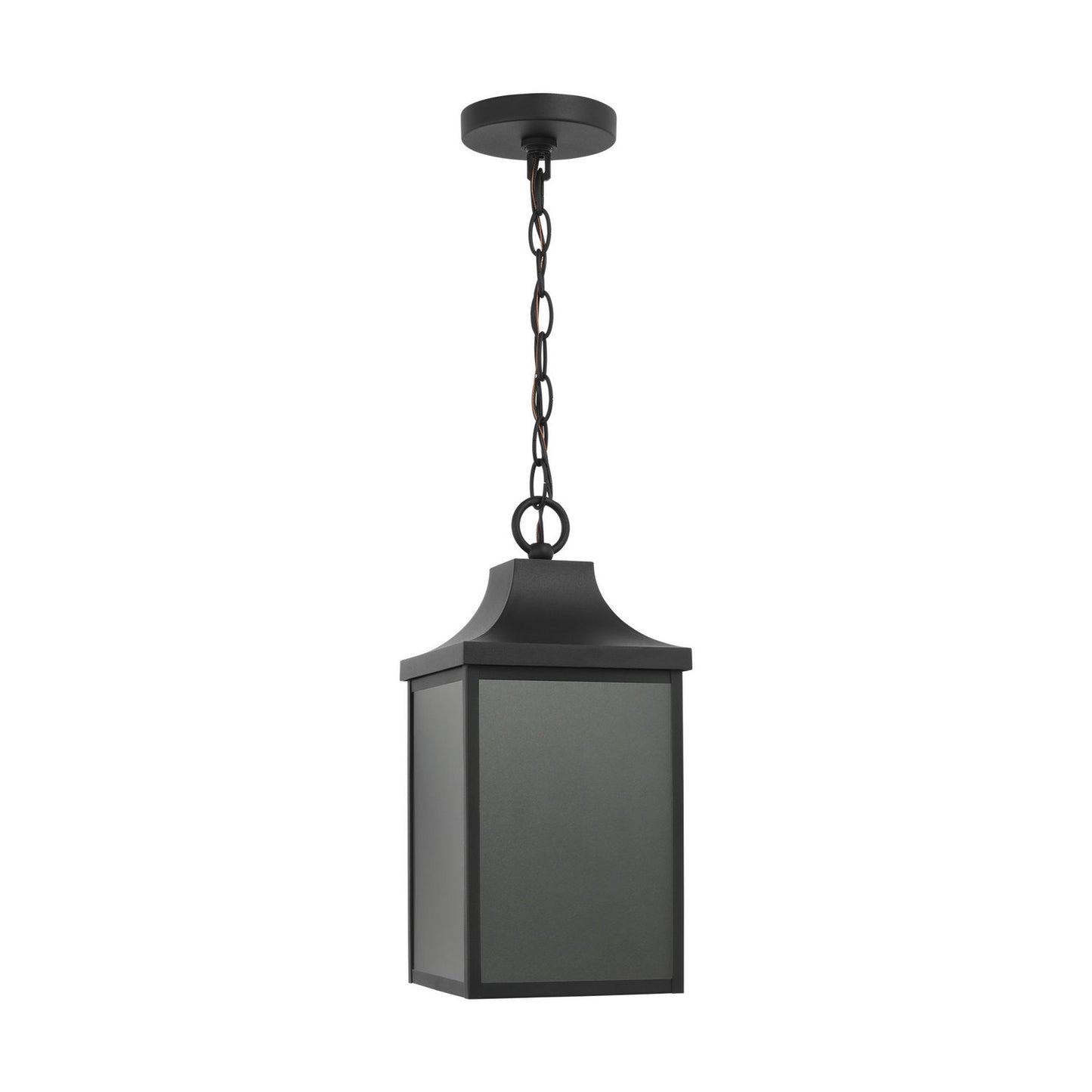 Saybrook One Light Pendant in Textured Black