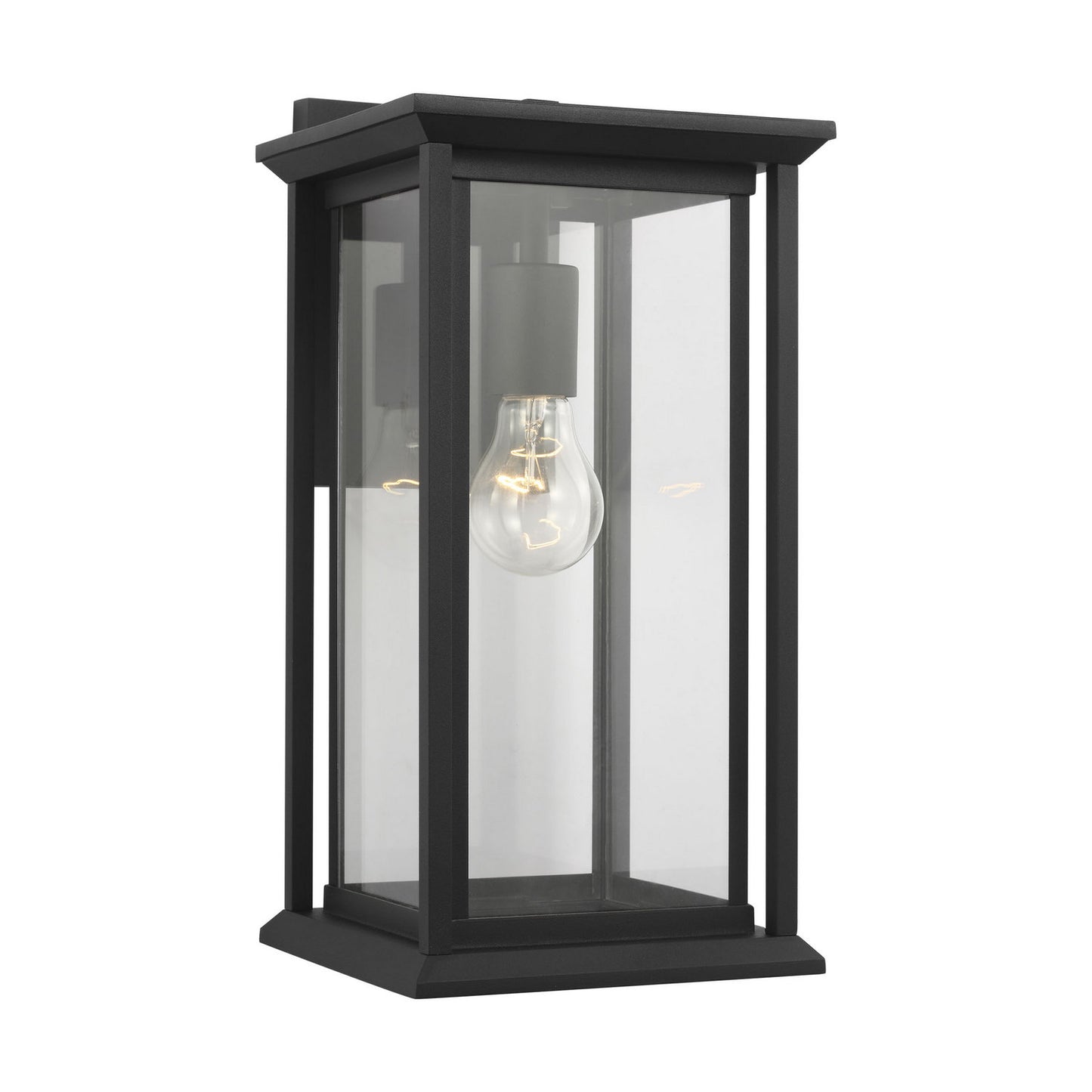 Audley Lantern in Textured Black