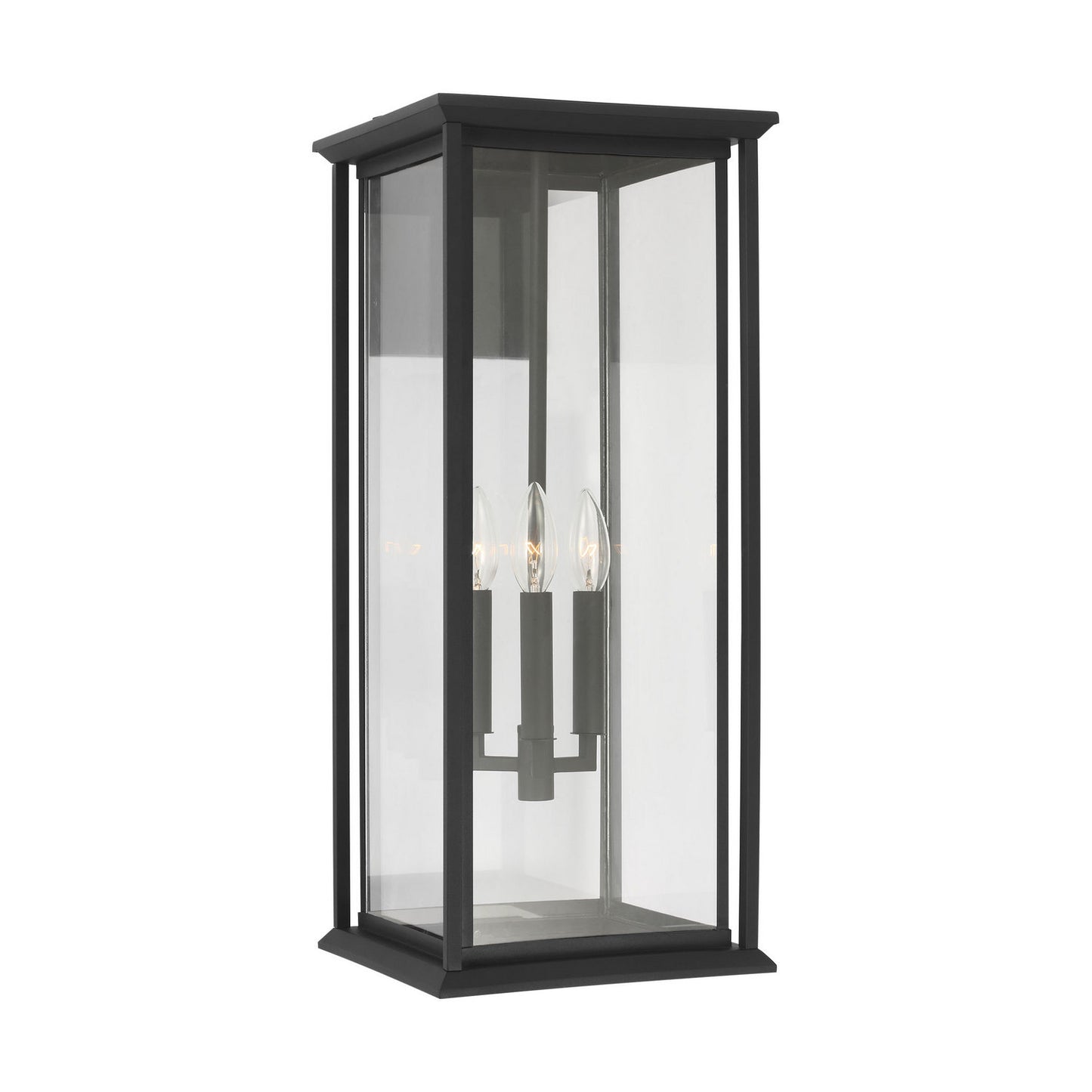 Audley Lantern in Textured Black