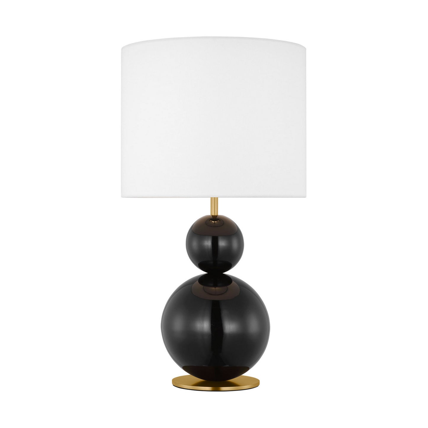 Suki One Light Table Lamp in Gloss Black