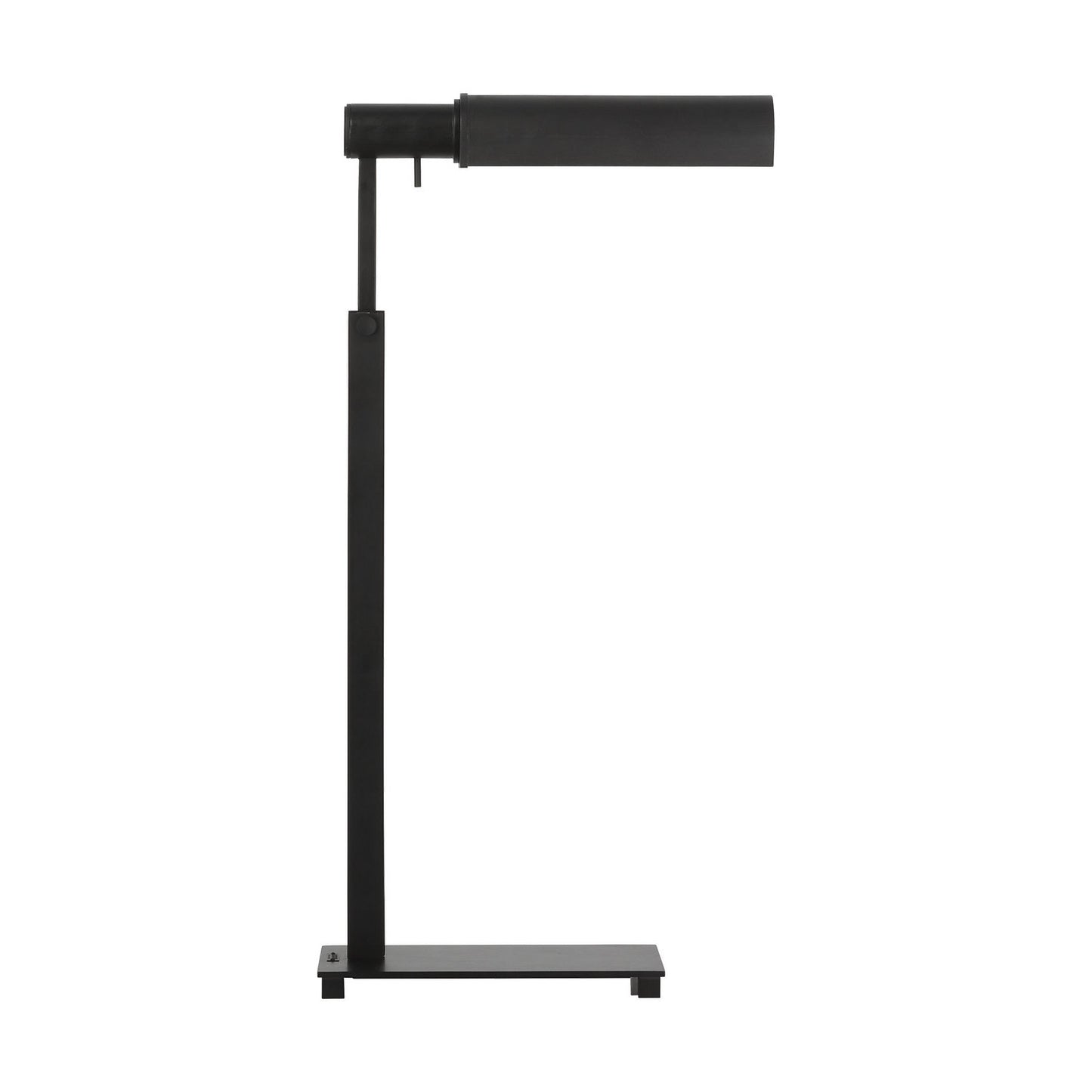 Leonard One Light Floor Lamp in Aged Iron