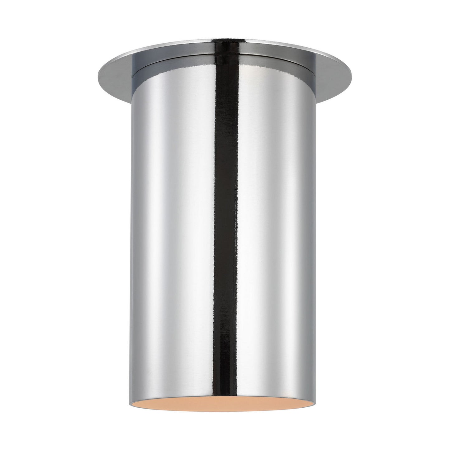 Archer One Light Flush Mount in Chrome