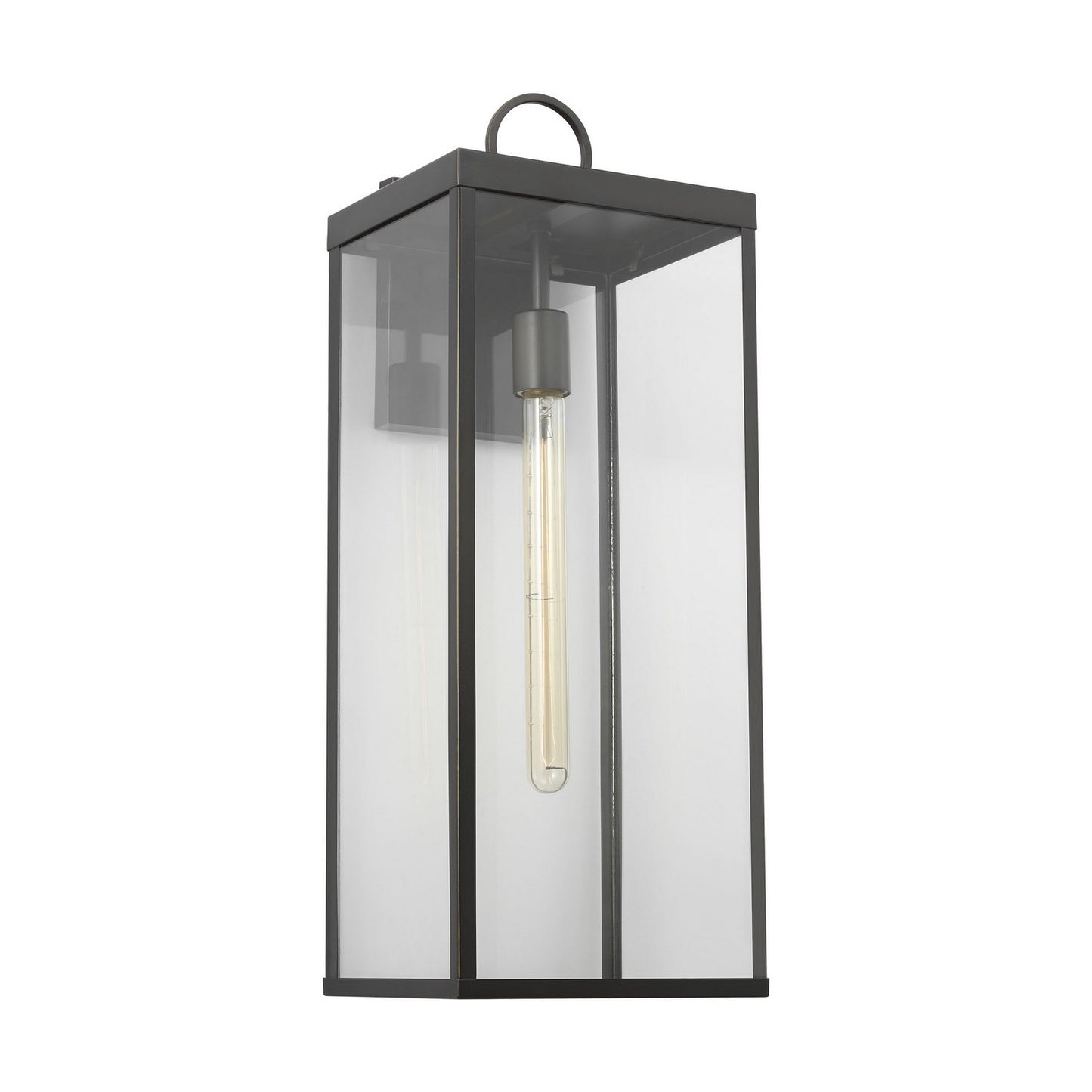 Howell One Light Wall Lantern in Antique Bronze